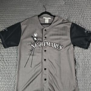 Authentic Disney Skellington Baseball Jersey